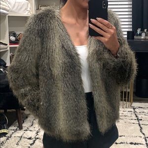 Faux Fur Coat